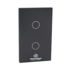 (Wifi) Apagador switch inalámbrico WIFI, control de 2 regresos de carga, 110V