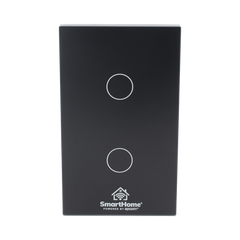 (Wifi) Apagador switch inalámbrico WIFI, control de 2 regresos de carga, 110V