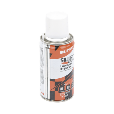 Limpiador lubricante en aerosol dieléctrico,  protege mecanismos, circuitos, sensores, ventiladores, 170 ml.