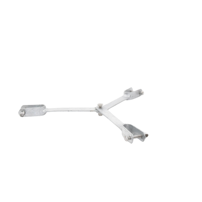 Brida para sujeción de retenida compatible con tramos STZ30G, Galvanizado por Inmersión en Caliente.