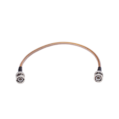 Jumper de 30.5 cm con cable LP142 BNC Macho a BNC Macho.