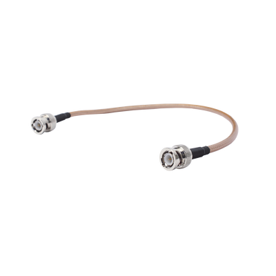 Jumper de 30.5 cm con cable LP142 BNC Macho a BNC Macho.