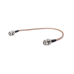 Jumper de 30.5 cm con cable LP142 BNC Macho a BNC Macho.