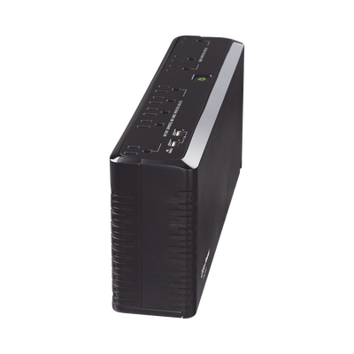 UPS de 750 VA/375 W, Topología Standby, Entrada 120 Vca NEMA 5-15P, de Escritorio, Con 8 Tomas NEMA 5-15R