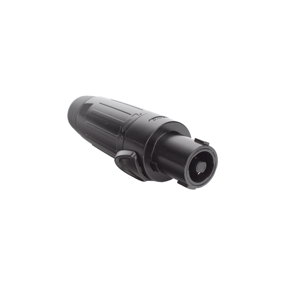 Conector Speakon | Hembra | 4 polos | carcasa negra | Cable AWG10 | 30A