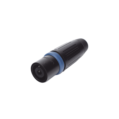 Speakon Conector de cable macho de 4 polos, carcasa negra, cable AWG10,  30A