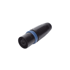 Speakon Conector de cable macho de 4 polos, carcasa negra, cable AWG10,  30A