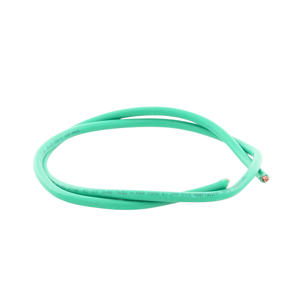 (SLLU22) Cable de Cobre Recubierto THW-LS Calibre 4 AWG 19 Hilos Color Verde (Venta por Metro)