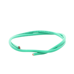 (SLLU22) Cable de Cobre Recubierto THW-LS Calibre 4 AWG 19 Hilos Color Verde (Venta por Metro)