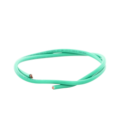 (SLLU22) Cable de Cobre Recubierto THW-LS Calibre 4 AWG 19 Hilos Color Verde (Venta por Metro)