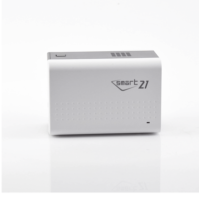 Impresora de Tarjetas Semi- automática SMART21 / Ingreso de Tarjetas Manual/Incluye Ribbon, Software y 100 Tarjetas PVC