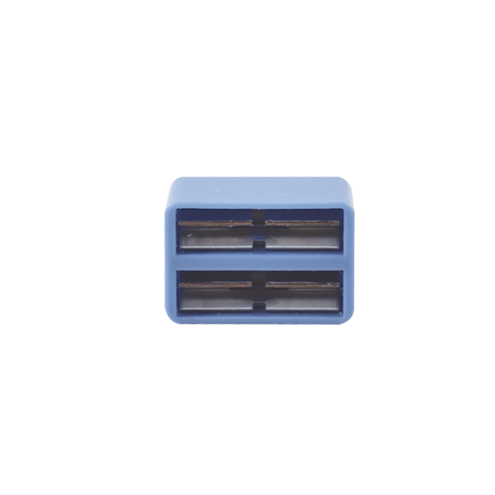 Clip de Puente, Para Uso con Regletas S66 de Siemon, de 1 Par, Color Azul