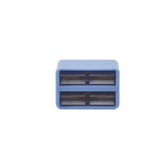 Clip de Puente, Para Uso con Regletas S66 de Siemon, de 1 Par, Color Azul