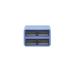 Clip de Puente, Para Uso con Regletas S66 de Siemon, de 1 par, Color Azul