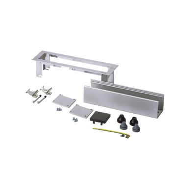 Caja Para Instalación en Escritorio para Voz, Datos o Contactos Eléctricos / Capacidad para 4 Módulos / Salida de Cables "Posterior" / Los Módulos se Adquieren Aparte / (KFC134/14CY)