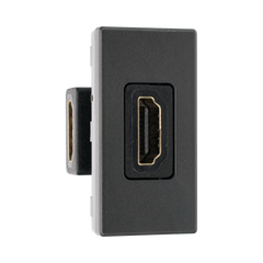 Módulo HDMI Hembra - Hembra Color Grafito / (K129B/14)