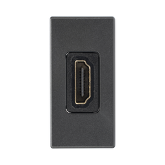 Módulo HDMI Hembra - Hembra Color Grafito / (K129B/14)