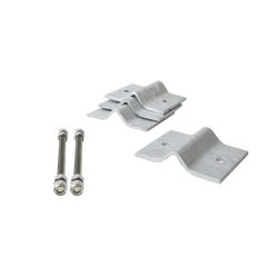 Herraje Adaptador de Mástil para Diámetros desde 3/4" hasta 2-1/4". Galv. en Caliente.