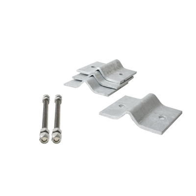 Herraje Adaptador de Mástil para Diámetros desde 3/4" hasta 2-1/4". Galv. en Caliente.