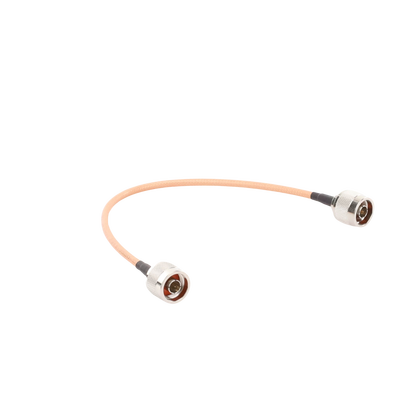 Jumper con Cable LP142 de 30 cm, con Conectores N Macho a N Macho.