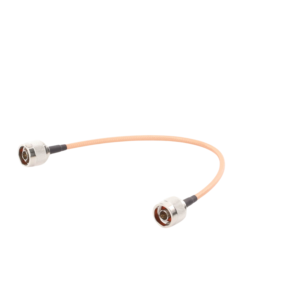 Jumper con Cable LP142 de 30 cm (11.81 pulgadas), con Conectores N Macho a N Macho.