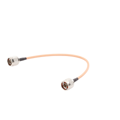 Jumper con Cable LP142 de 30 cm (11.81 pulgadas), con Conectores N Macho a N Macho.