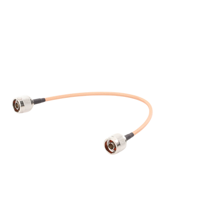 Jumper con Cable LP142 de 30 cm, con Conectores N Macho a N Macho.