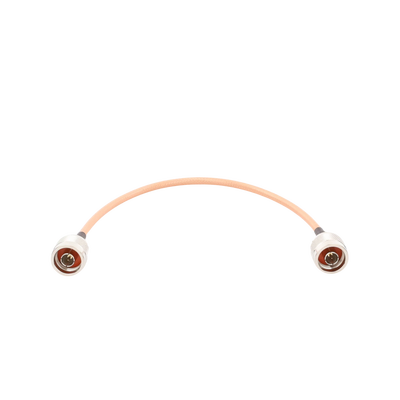 Jumper con Cable LP142 de 30 cm, con Conectores N Macho a N Macho.