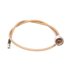Jumper con Cable LP142 de 60 cm, con Conectores N Macho a SMA Macho (Hasta 8 GHz).