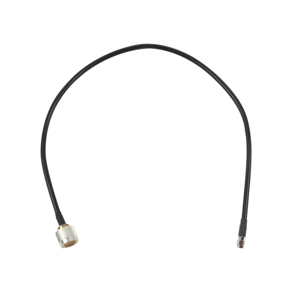 Cable LMR-240UF (Ultra Flex) de 60 cm (23.62 pulgadas) con Conectores N Macho y SMA Macho.