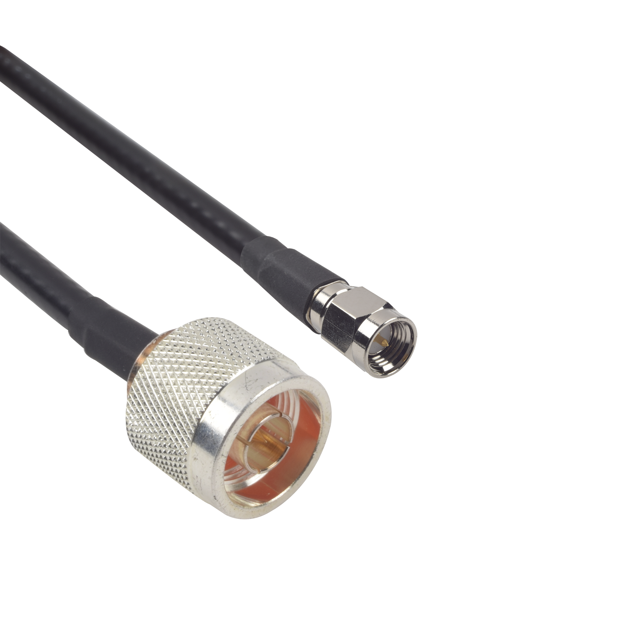 Cable LMR-240UF (Ultra Flex) de 60 cm (23.62 pulgadas) con Conectores N Macho y SMA Macho.