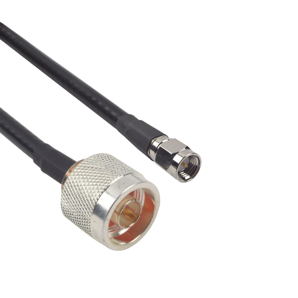 Cable LMR-240UF (Ultra Flex) de 60 cm (23.62 pulgadas) con Conectores N Macho y SMA Macho.