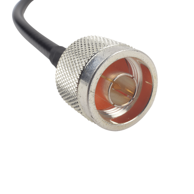 Cable LMR-240 de 60 cm con conectores N Macho y SMA Hembra.