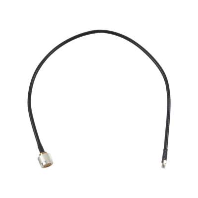 Cable LMR-240 de 60 cm con conectores N Macho y SMA Hembra.