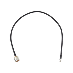Cable LMR-240 de 60 cm con conectores N Macho y SMA Hembra.