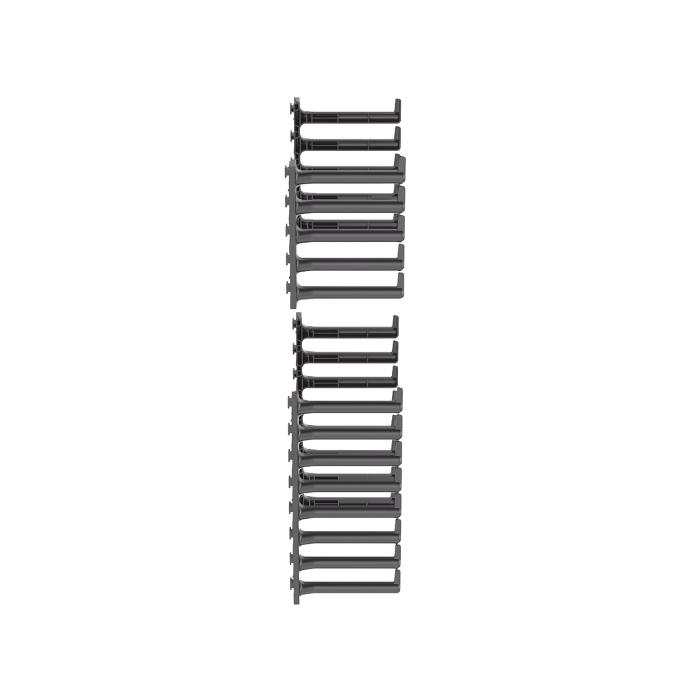Kit de Dedos Para Organizador de Cables, Para Uso con Gabinetes de 42 o 45 UR, Tipo S o Tipo N, 6.8 in de Ancho, Color Negro