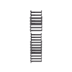 Kit de Dedos Para Organizador de Cables, Para Uso con Gabinetes de 42 o 45 UR, Tipo S o Tipo N, 6.8 in de Ancho, Color Negro