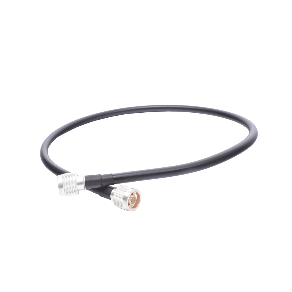 Jumper de 85 cm (33.46 Pulgadas) con Cable Coaxial LMR400 Conectores N Macho en Ambos Extremos