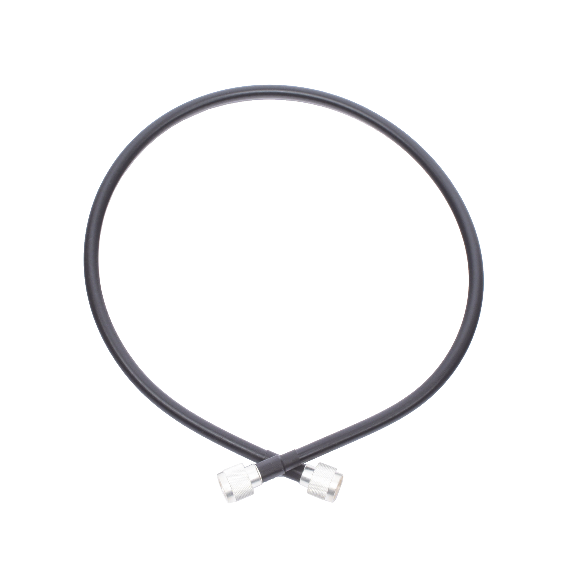 Jumper de 85 cm (33.46 Pulgadas) con Cable Coaxial LMR400 Conectores N Macho en Ambos Extremos