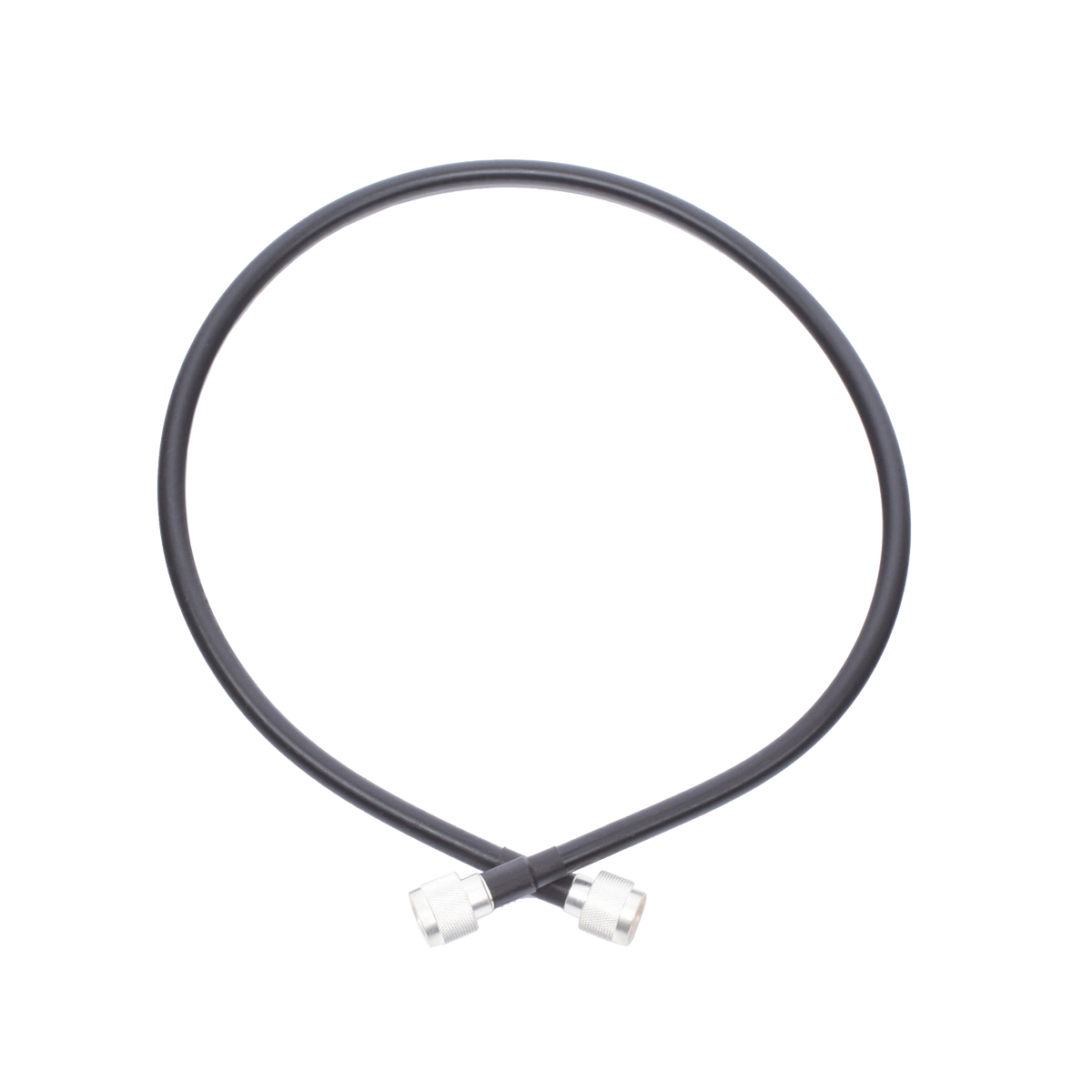 Jumper de 85 cm (33.46 Pulgadas) con Cable Coaxial LMR400 Conectores N Macho en Ambos Extremos