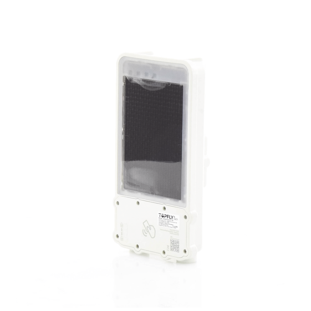 Cerradura Inteligente GPS con Energía Solar / SolarGuardX 100 / Seguimiento de Activos LTE Cat-M1 / Desbloqueo por RFID BLE OTA / Impermeable IP67 / Detección de Movimiento / Alarma de Bloqueo / Batería 14400mAh / Seguridad de Datos M