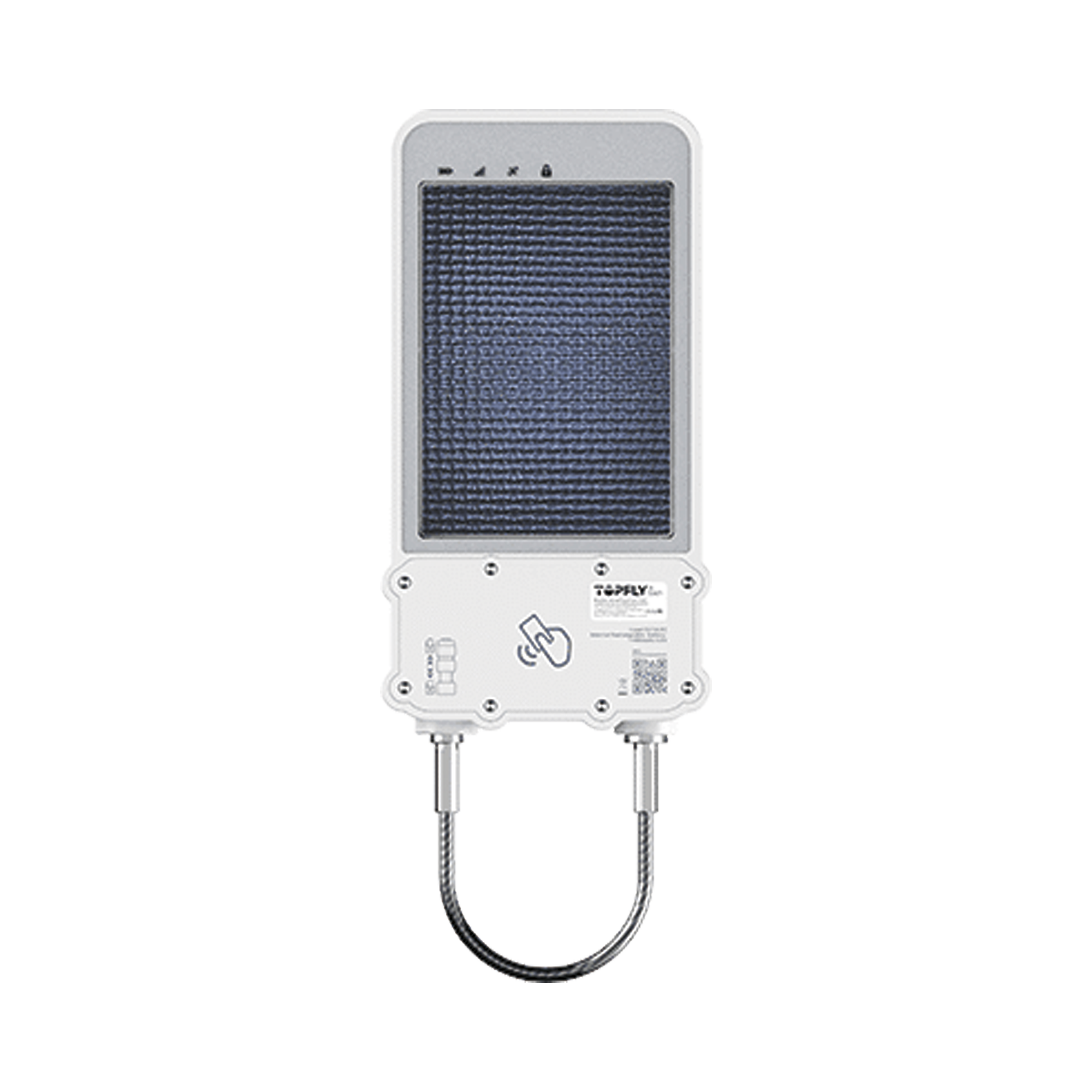 Cerradura Inteligente GPS con Energía Solar / SolarGuardX 100 / Seguimiento de Activos LTE Cat-M1 / Desbloqueo por RFID BLE OTA / Impermeable IP67 / Detección de Movimiento / Alarma de Bloqueo / Batería 14400mAh / Seguridad de Datos M