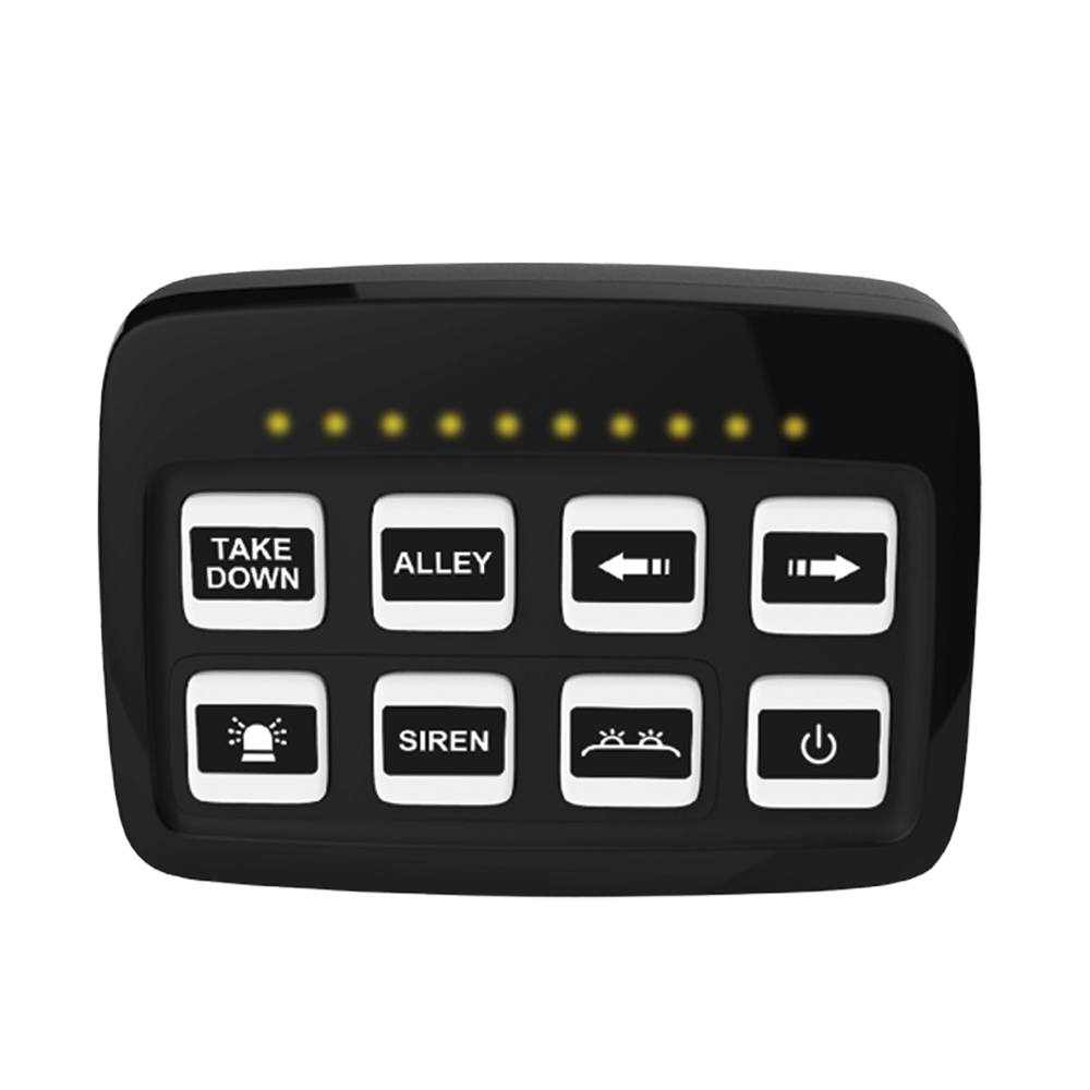 Controlador Universal de 8 interruptores, con Montaje Fijo y de Succión