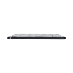 Luz Auxiliar de 12 LED, Rojo/Azul, SAE, Bisel Negro, Lente Transparente
