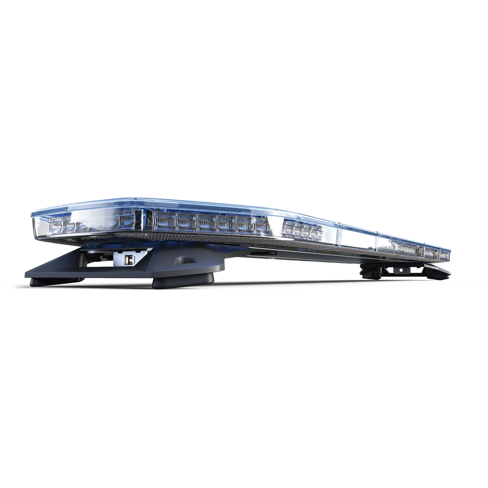 Barra de luces de 48", 216 LED, Dual Color, Programable, Rojo/Azul/Ámbar/Claro, Ideal para Equipar Unidades de Seguridad Publica con Domos Rojo, Claro y Azul