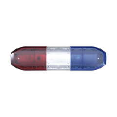 Barra de luces de 48", 216 LED, Dual Color, Programable, Rojo/Azul/Ámbar/Claro, Ideal para Equipar Unidades de Seguridad Publica con Domos Rojo, Claro y Azul