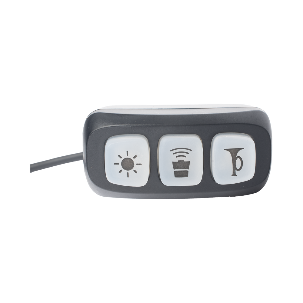 Sirena/Bocina Para Motocicleta de 30 Watts, Incluye Controlador y Microfono