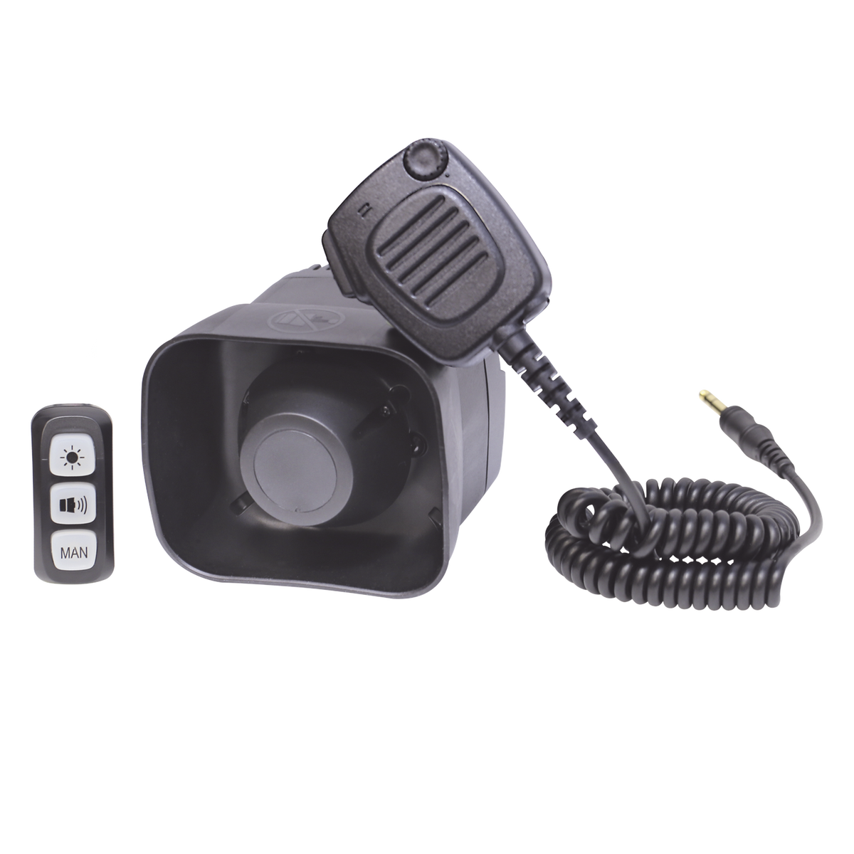 Sirena/Bocina Para Motocicleta de 30 Watts, Incluye Controlador y Microfono