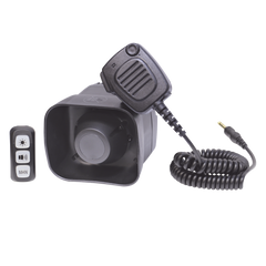 Sirena/Bocina Para Motocicleta de 30 Watts, Incluye Controlador y Microfono