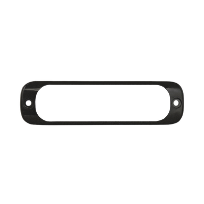 Luz Auxiliar de 6 LED, Ambar, Bisel Negro, Lente Transparente